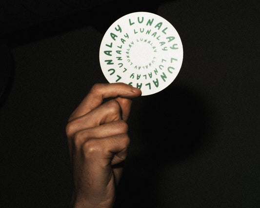 Lunalay Circle Sticker