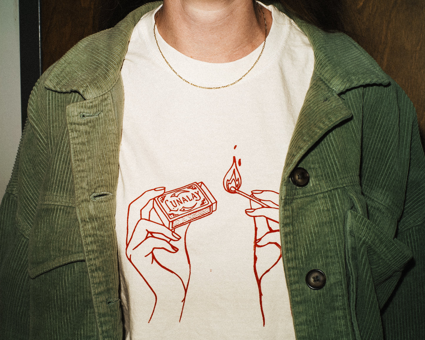 Lunalay Matchbox Cropped Shirt