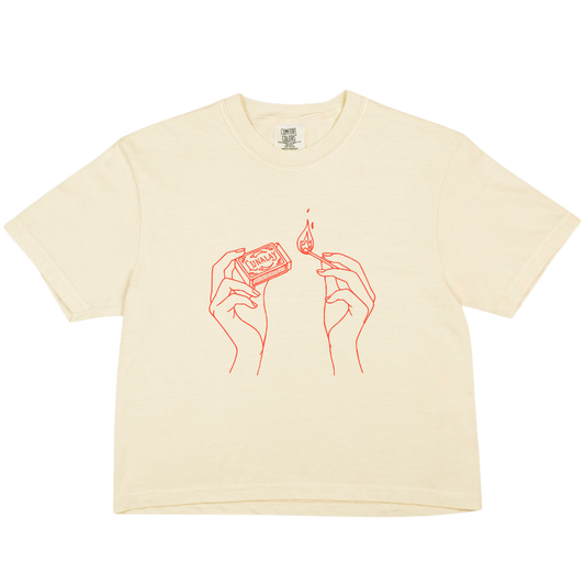 Lunalay Matchbox Cropped Shirt