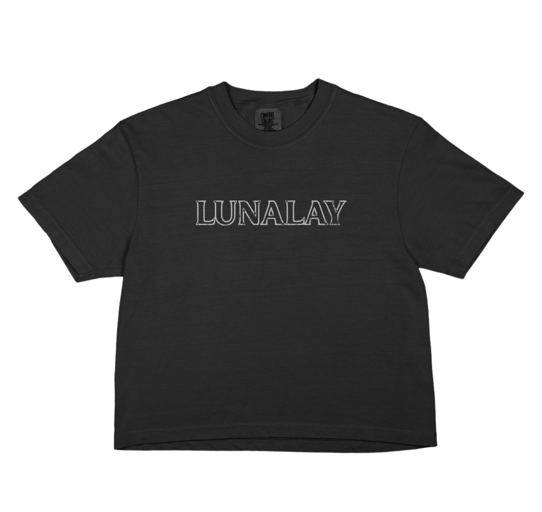 Lunalay Outline Cropped Shirt
