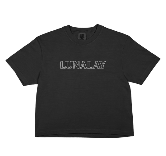 Lunalay Outline Cropped Shirt